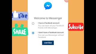 How to log in Facebook messenger Without Facebook Account । 2018। Silent killer. screenshot 5