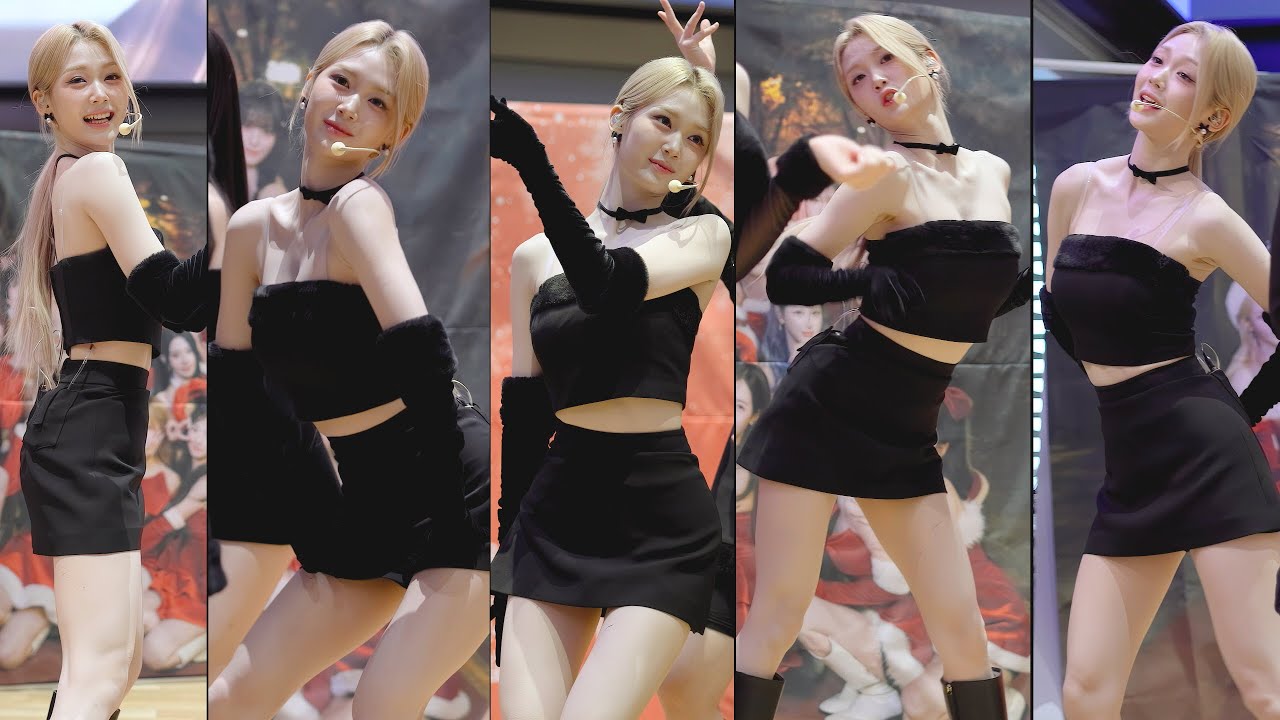 251202 트리플에스 미소녀즈 tripleS MSNZ - Christmas Alone | 공유빈 Gong YuBin 직캠 | 트리플에스 미니 버스킹 [KPOP FanCam 4K]