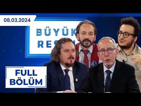 BÜYÜK RESİM | Murat Zurnacı, Murat Akan, Haluk Özdil, Oytun Erbaş | 08.03.2024