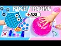 FIDGET TRADING - PINK 💖 VS BLUE 🦋 *I SCAMMED HER* 🤫