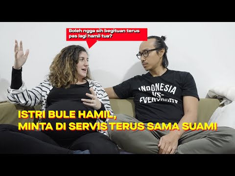 BEGITUAN TERUS SAMA BULE WALAU HAMIL TUA #bulehamilmintabegituan #nikahsamabule #hamiltua