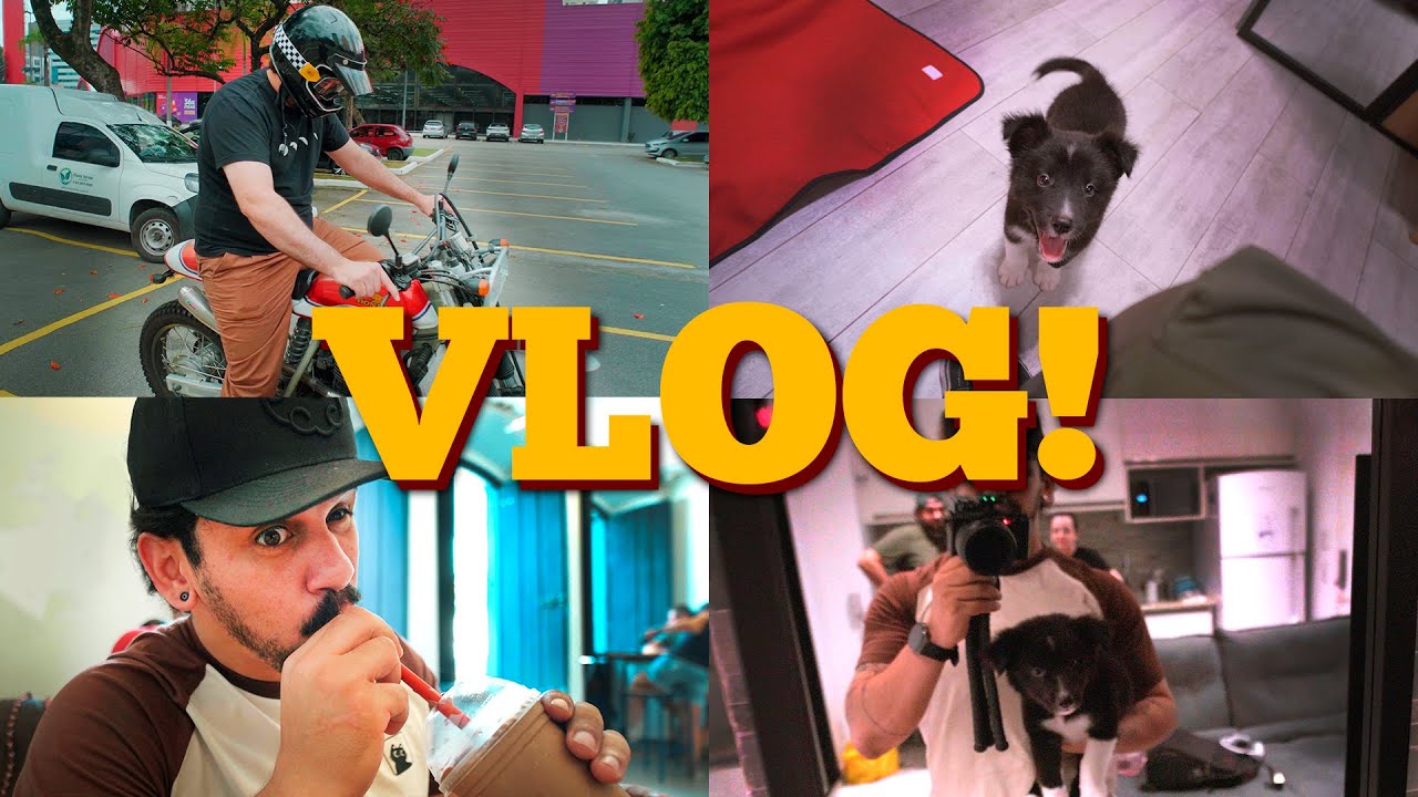 Um FDS de AVENTURA: Impressora 3D, MOTO NOVA, PRAIA e o NOVO CACHORRO NOVO!