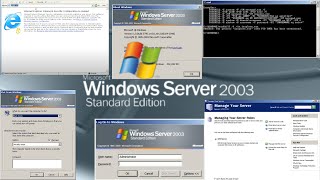 Windows Nostalgia Exploration 4 - Windows Server 2003 Standard Edition