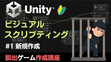 Visual Scriptingで作る2D脱出ゲーム開発講座 #1 新規作成と素材のインポート　 (旧Bolt)【Unity】