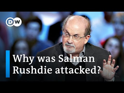 Author Salman Rushdie on a ventilator after being stabbed - DW News.