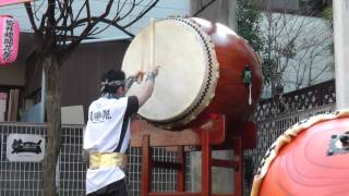 一本足太鼓 和太鼓 破魔 - 一本打ち WADAIKO HAMA - IPPON UCHI 2012/03