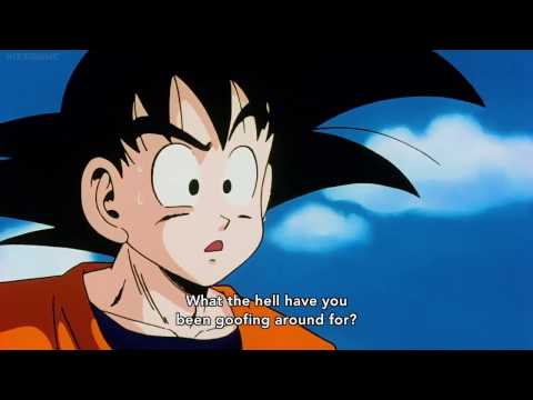 Raditz Meets Goku at Kame House (Japanese)