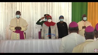 LIVE :  RAIS SAMIA SULUHU HASSAN ANAZUNGUMZA NA MAASKOFU KATOLIKI TANZANIA (TEC)   -    25/06/2021