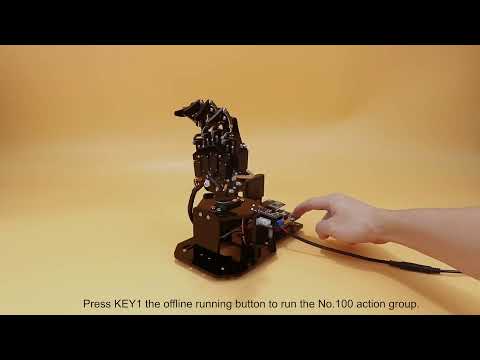 uHand2.0 Robotic Arm--Offline Running