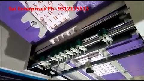 creasing machine Auto feeding