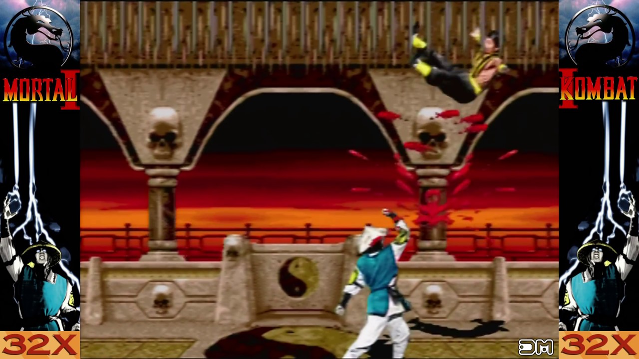Mortal Kombat II All Fatalities & Stage Fatalities Sega 32x 