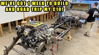 1 Week Chevy C10 Build and Road Trip: Part 1 Finnegan's Garage Ep.132