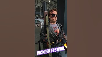Terminator Life-Size Bust at WonderFest Shanghai