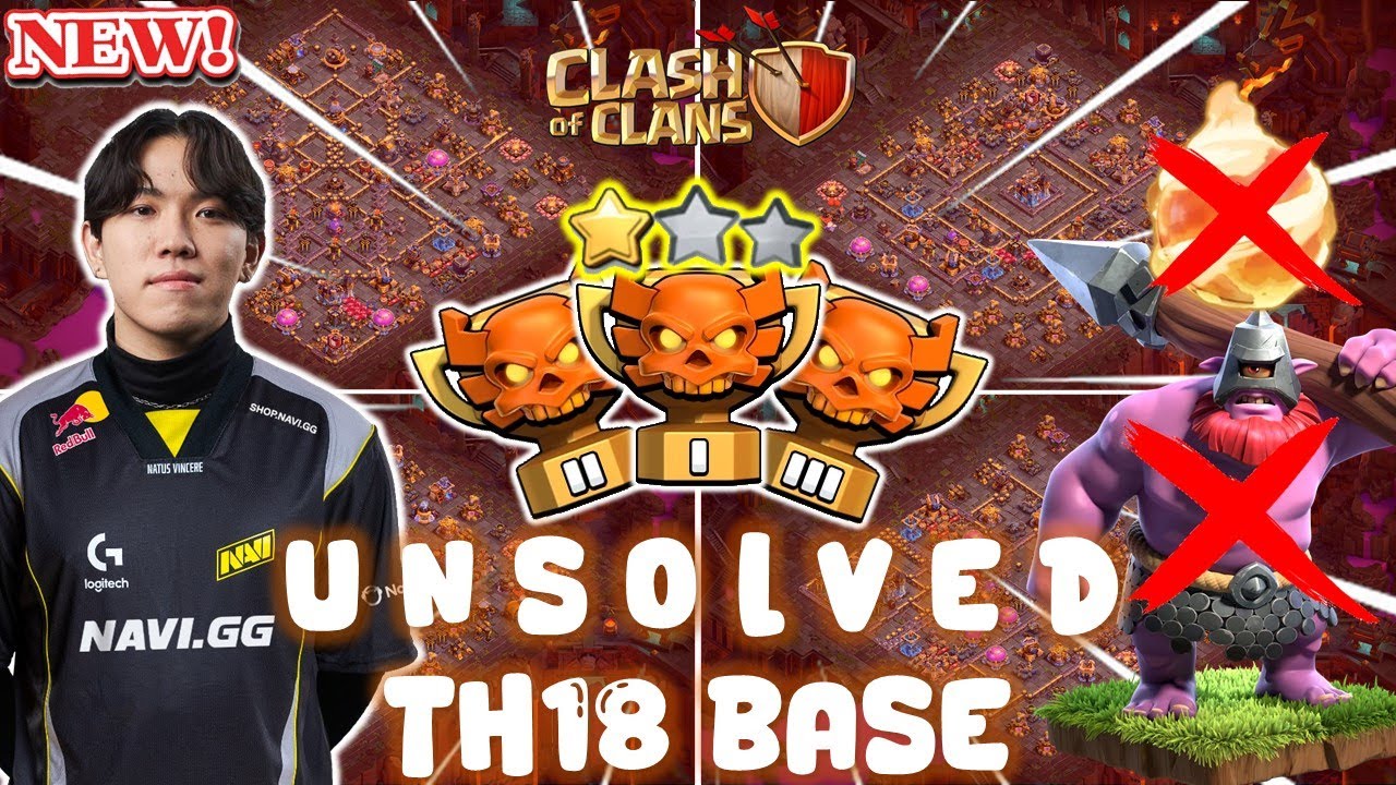 TOP UNSOLVED TH18 CWL WAR LEGEND BASE WITH LINKS | NEW ANTI FIREBALL THROWER | CLASH OF CLANS LAYOUT