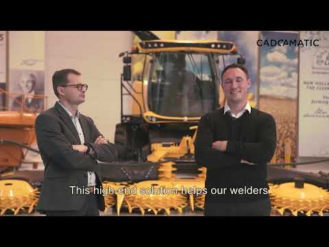 CNH Case: Step-by-Step Welding System by Cadcamatic