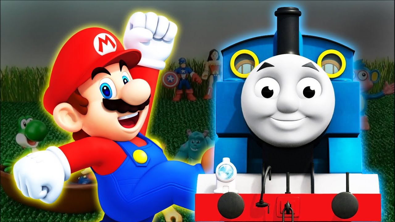 Mario Bros meets Thomas & Friends! YouTube