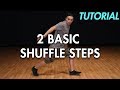 How to do 2 Basic Shuffle steps (Shuffle Dance Moves Tutorial) MihranTV