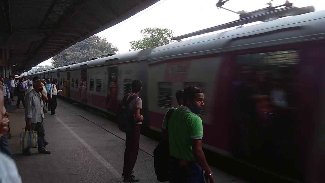 EMU entry at Bally Station, West Bengal.