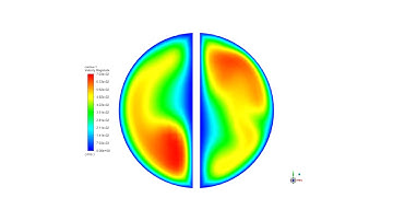 Heat Transfer in Pipe with Twisted Tape Inserts, Paper CFD Validation, ANSYS Fluent