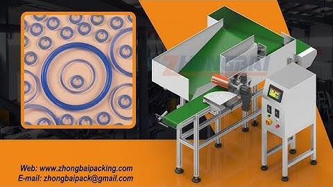 High Speed Rubber O-Ring Counting Machine