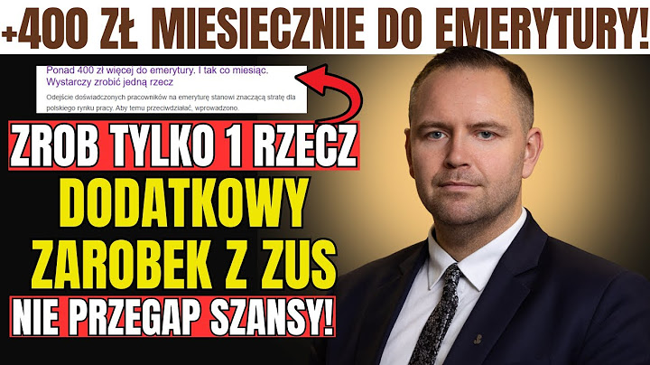 Ponad 400 zł więcej do emerytury co miesiąc! Zrób tę jedną rzecz i zacznij zarabiać!
