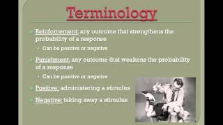 Operant Conditioning Lecture