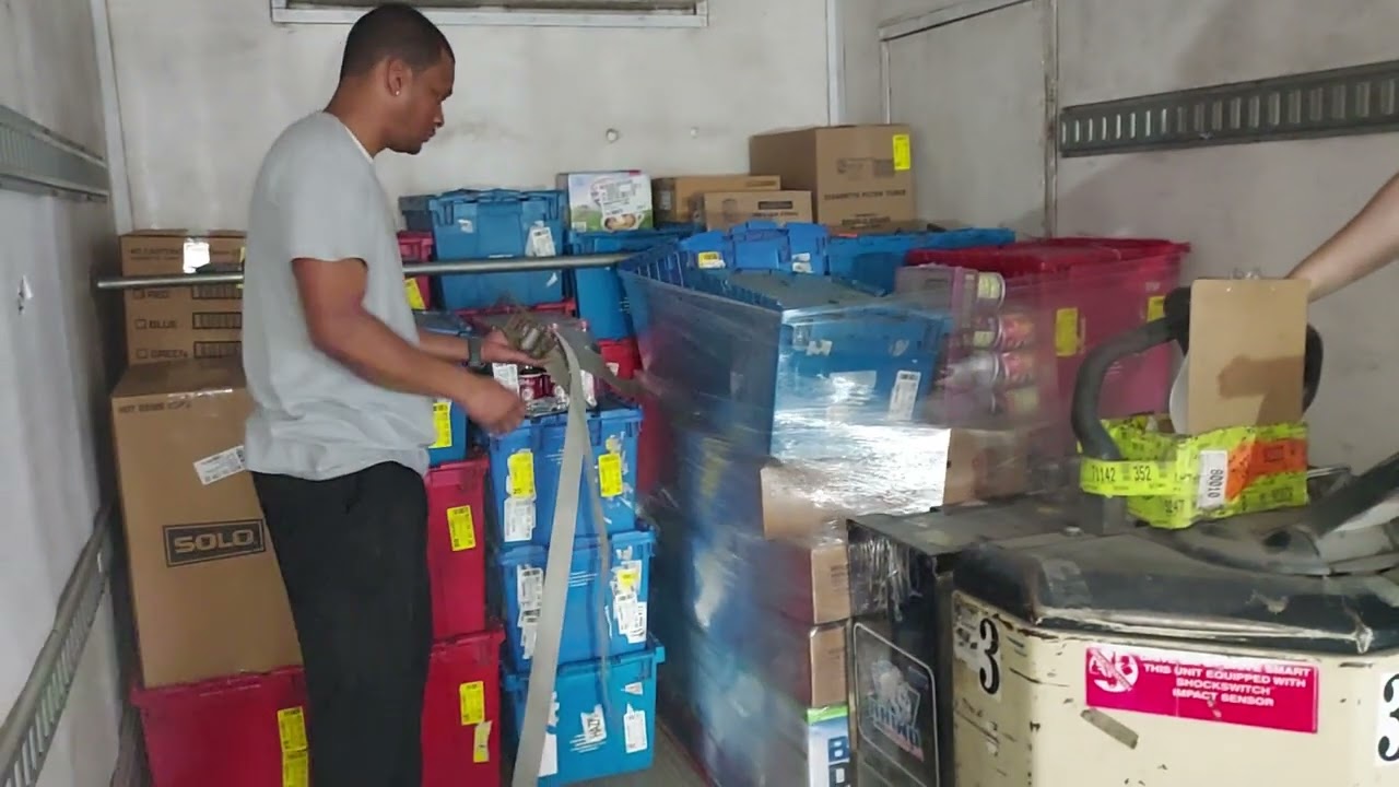 Securing a pallet- Video 1