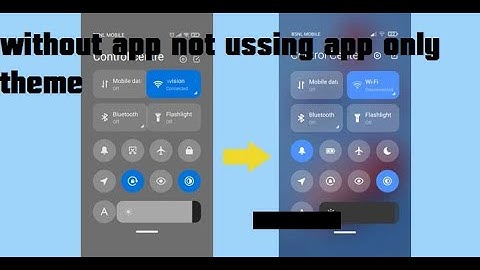 MIUI 12 New Control Center|New control panel| Enable|💥miui12 hidden features