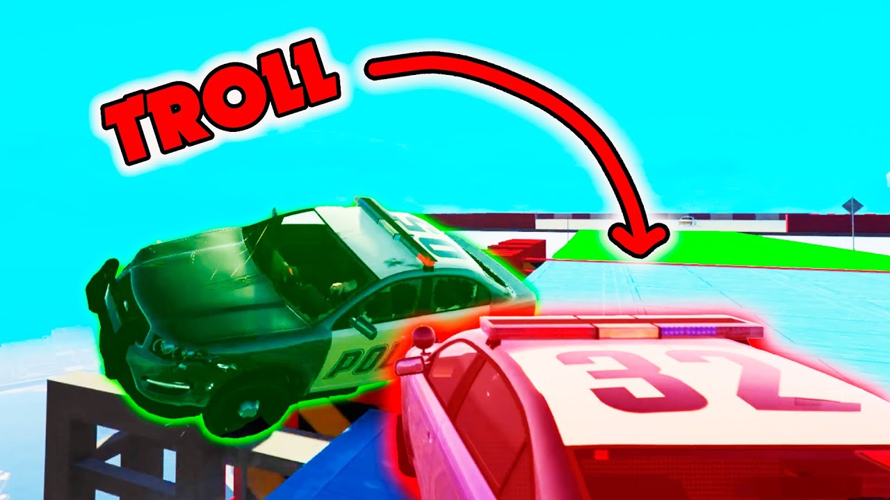 CARA a CARA 99.99999% HERMANO TROLL en GTA 5 😂!! (Hermanos Mega Rampa)