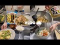 一口コンロで自分に作る夕飯vlog🌛［激狭キッチン］