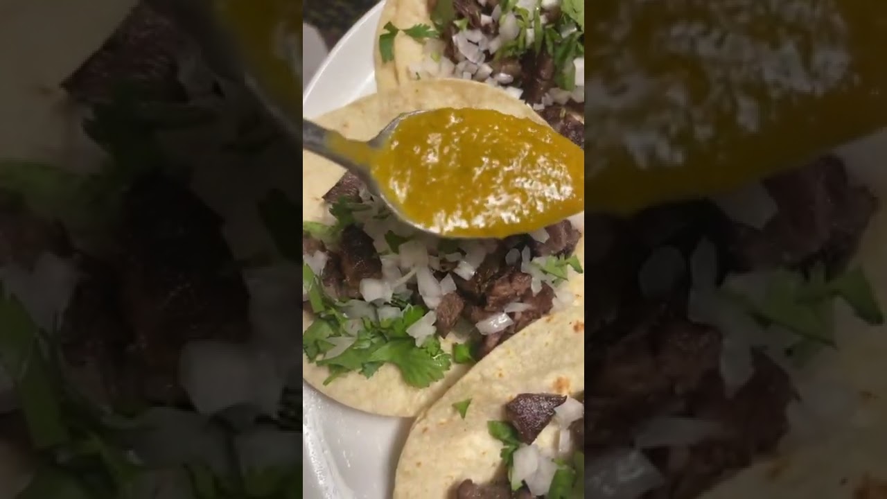 Tacos de lengua de vaca YouTube