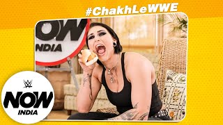 Rhea Ripley Tries Classic Indian Snacks and Sweets - Chakh Le WWE Season 2: WWE Now India screenshot 1