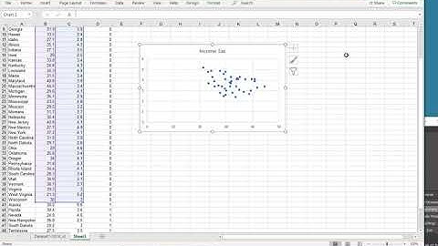 Making Scatter Plots in Excel (Office 365)
