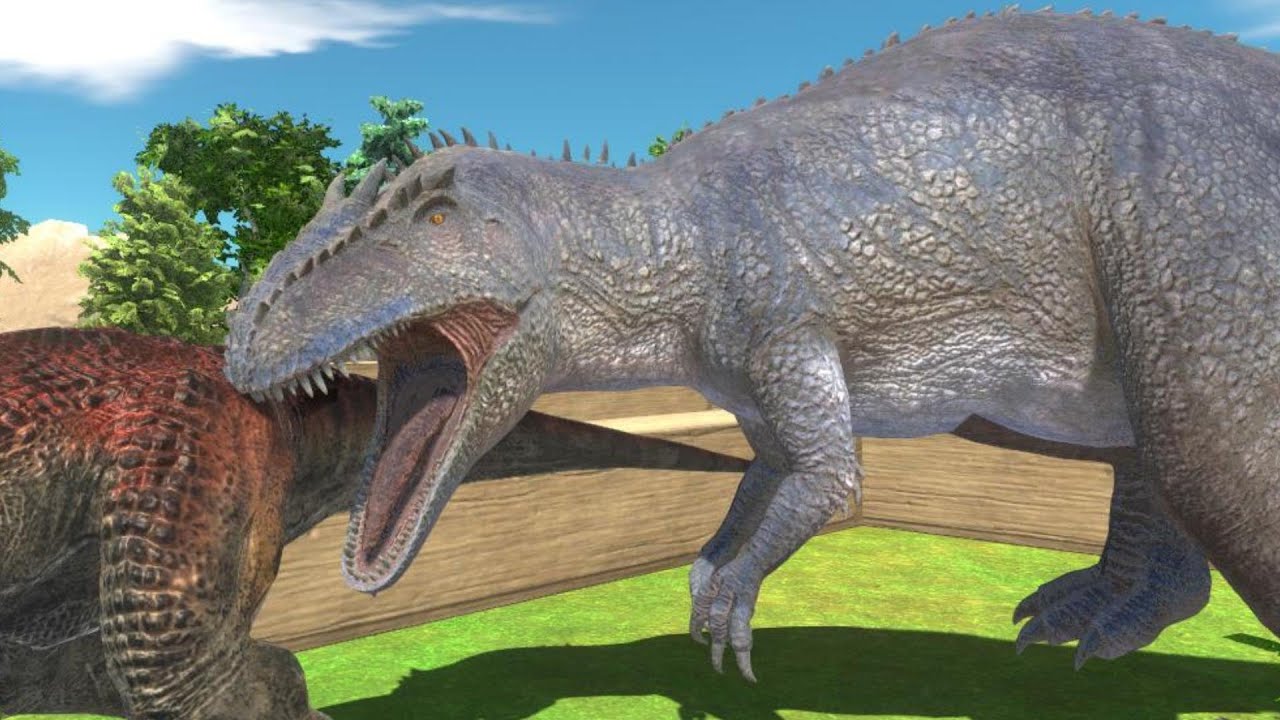 Escape From Gignotosaurus - Animal Revolt Battle Simulator