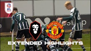 CLASS OF 92 DERBY! | Salford City v Manchester United U21 extended highlights