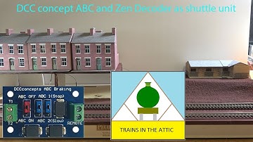 DCC concept ABC and Zen Decoder as shuttle unit