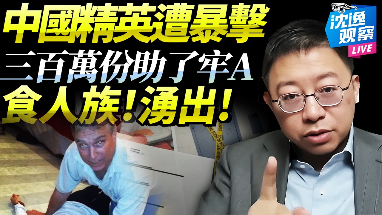 沈逸：美國太多人「模擬食人族」！愛潑斯坦三百萬份資料「砸暈中國精美人群」！牢A含金量還在上升，有些事在中國就不行！@新西蘭中文國際頻道