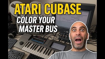 ATARI CUBASE - Color your MASTER BUS !