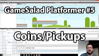 GameSalad Platformer Tutorial #5 - Adding Coins/Pickups