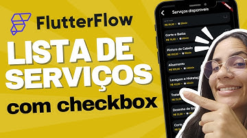 Lista de Checkbox Adicionando Itens ao Carrinho [FlutterFlow & Supabase]