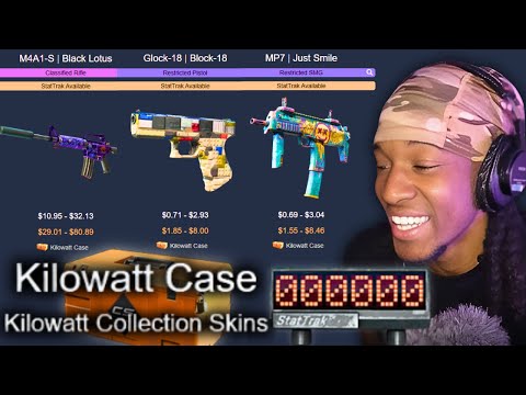 Actually Pulling StatTrak From Kilowatt Case Getting Rage Baited In A Competitive CS2 Lobby