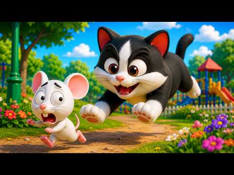 म्याऊ म्याऊ | Billi Karti Meow Meow | Cute Cat Rhyme | Hindi Rhymes for Children | Kidz TV Cartoon