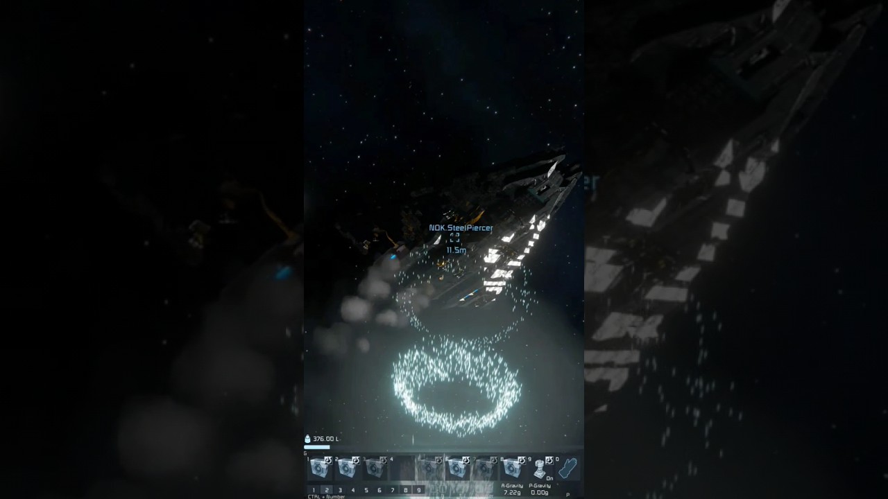 CAPITAL SHIP WARP - space engineers PvP 