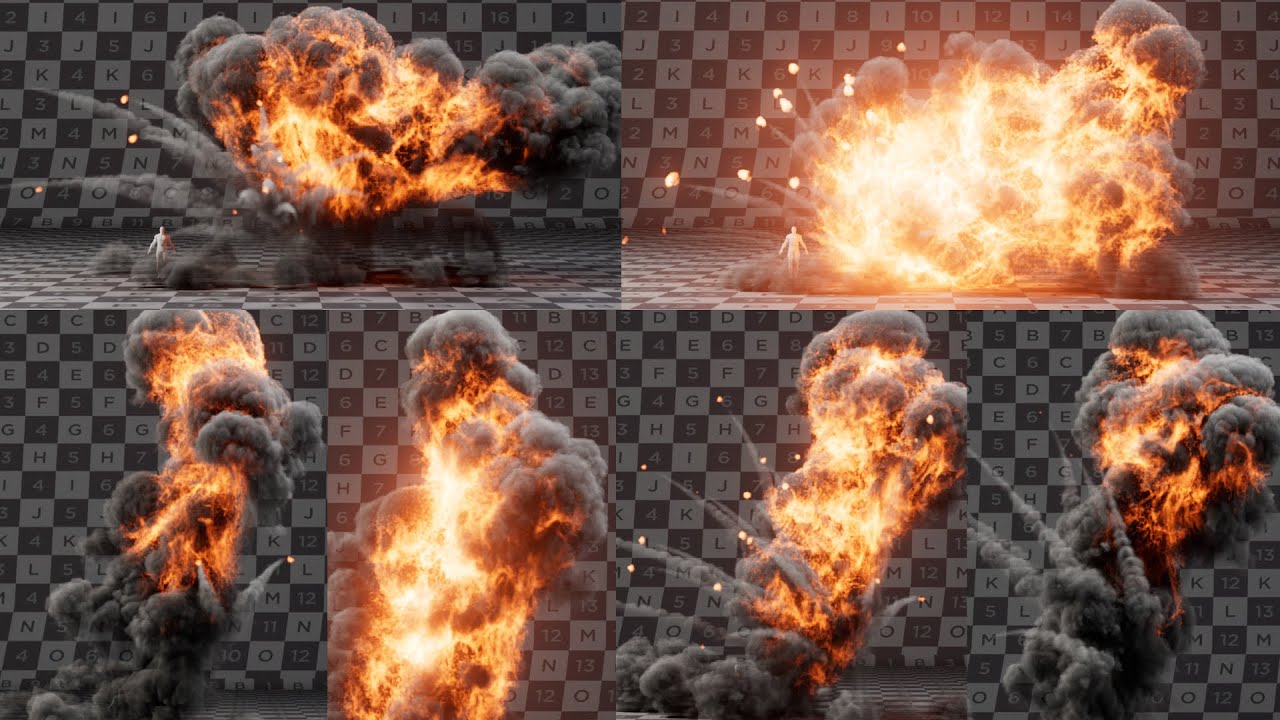 Houdini - Sparse - Redshift Gas explosion - YouTube