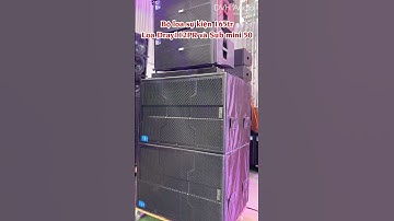 Bộ loa sự kiện 165tr: Loa Dray112PR và Sub mini 50 #dvhaudio #loadamcuoi #danloasukien #xuhuong