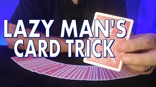 Magic Trick Tutorial: Lazy Man's Card Trick