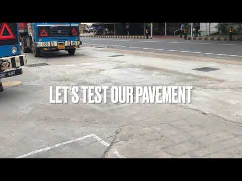 PotHoleRaja GridMats Concrete Pavement Video