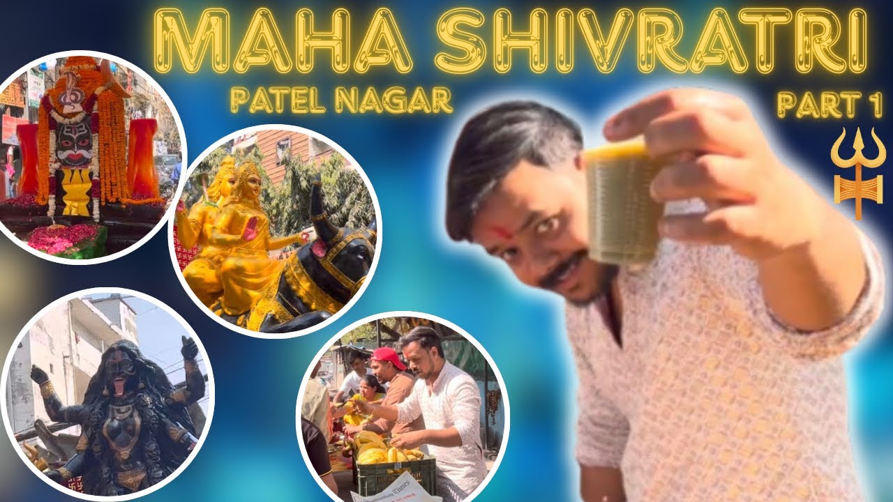 Maha Shivratri 2026 Celebration in Patel Nagar 🙏 | Bhole Baba Darshan | Part 1 | Har Har Mahadev |