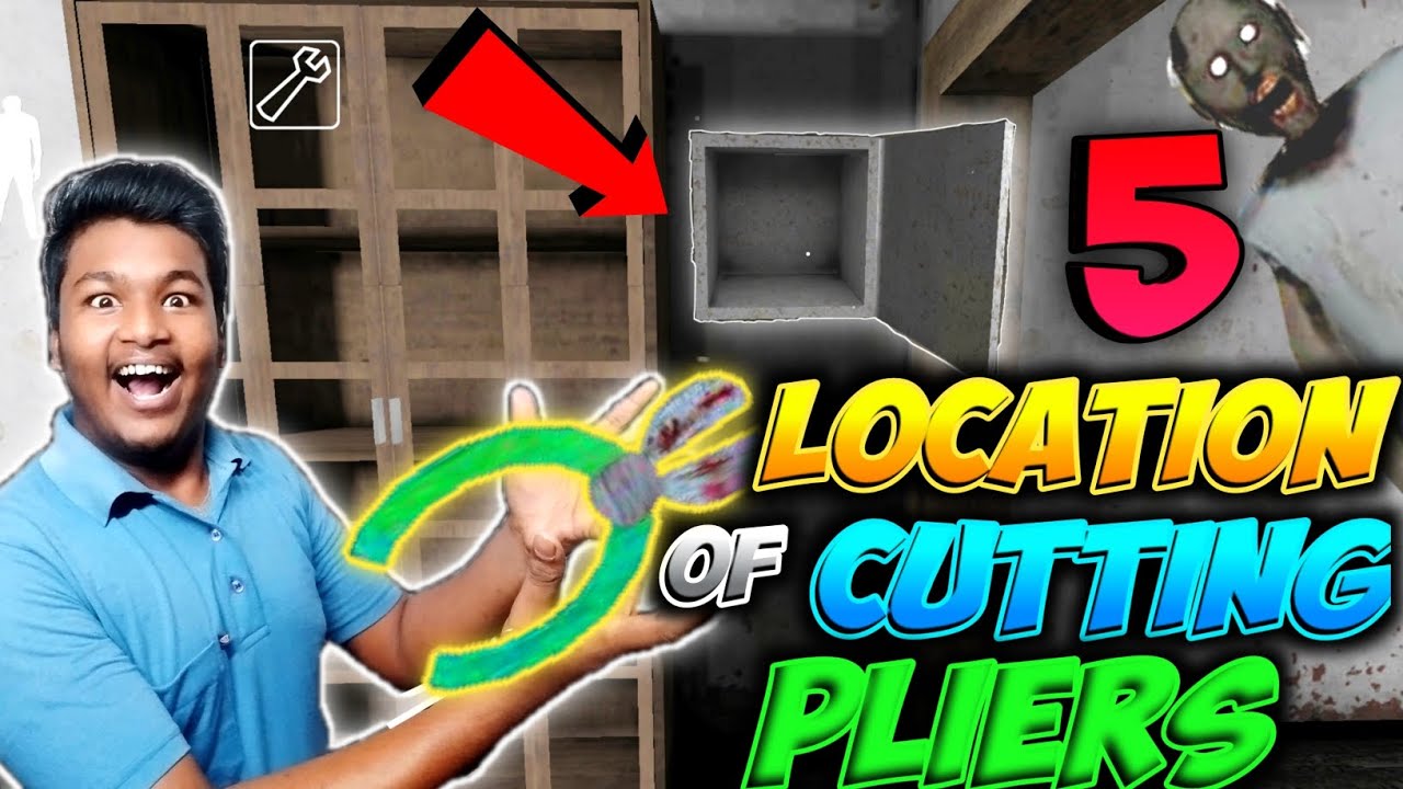 Granny cutting pliers locations How to find cutting pliers in granny