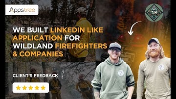We built a LinkedIn-like Platform for Wildland Firefighters & Companies - Checkout the Feedback. 🔥🔥🔥